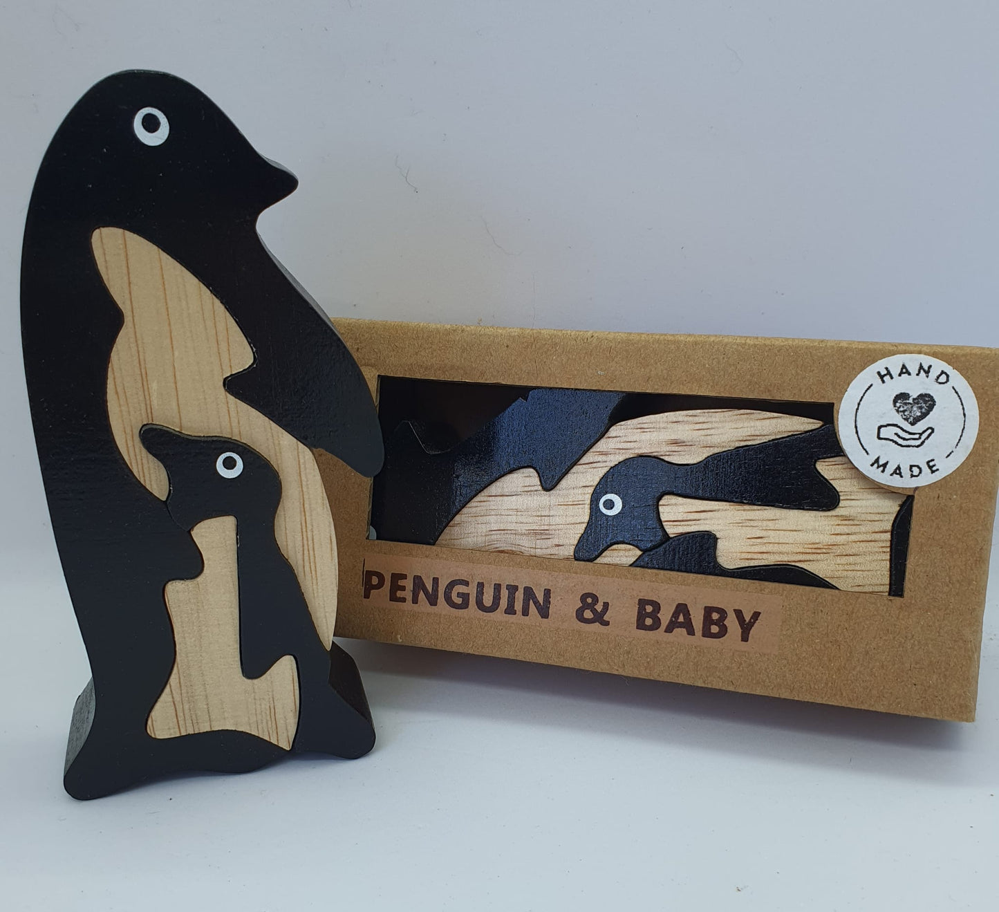 Wooden Penguin Puzzle