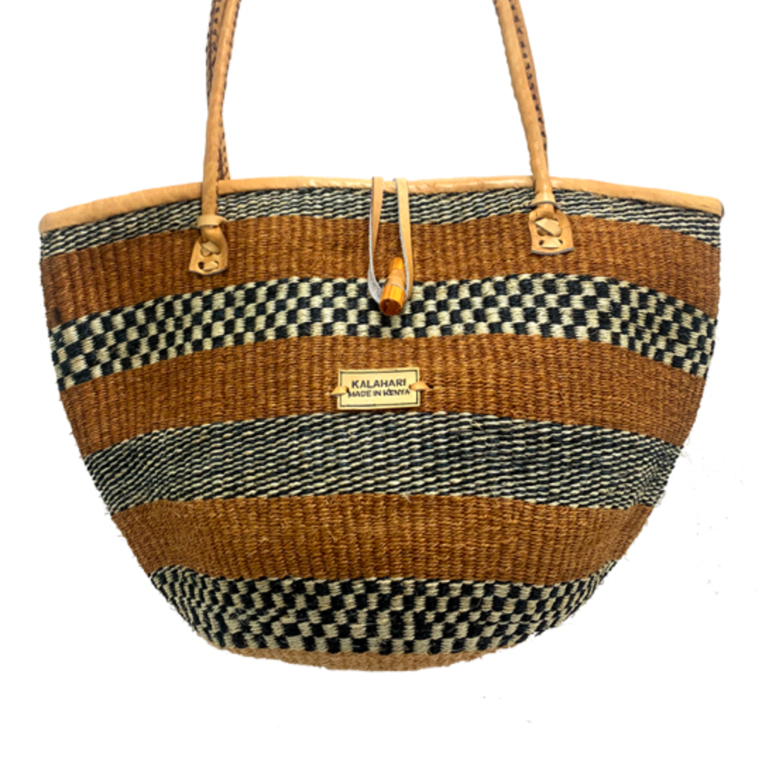 EARTHY KALAHARI SISAL BAG-A