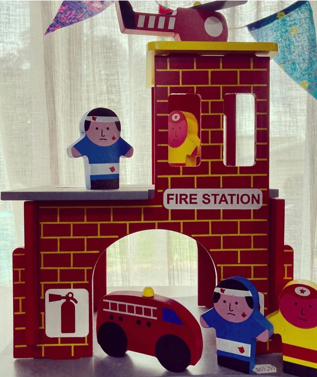 Wooden Fire Station
