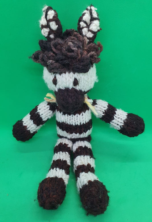 Kenana Knitters, Spider Zebra small