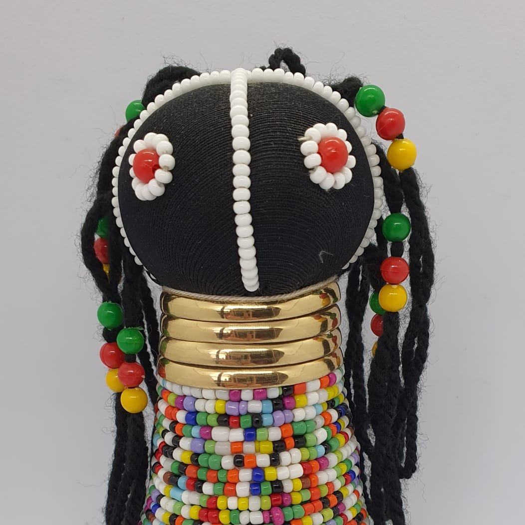 Ndebele Rasta Doll Large- Green