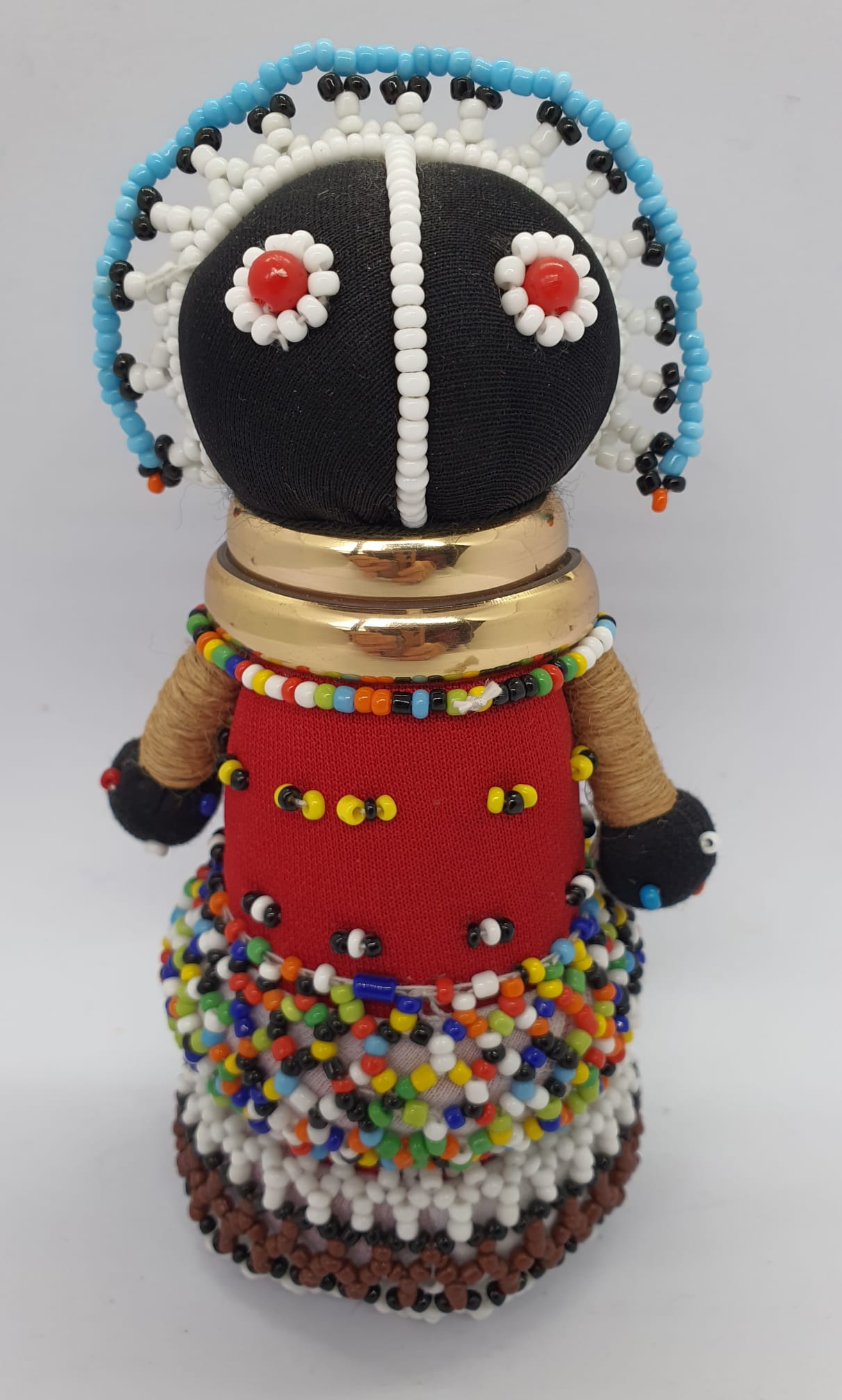Ndebele Doll- Small Fertility Red
