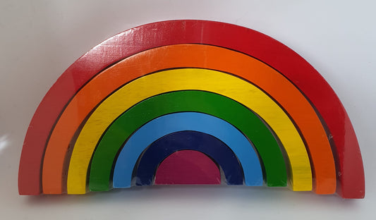 Rainbow Wooden Puzzle