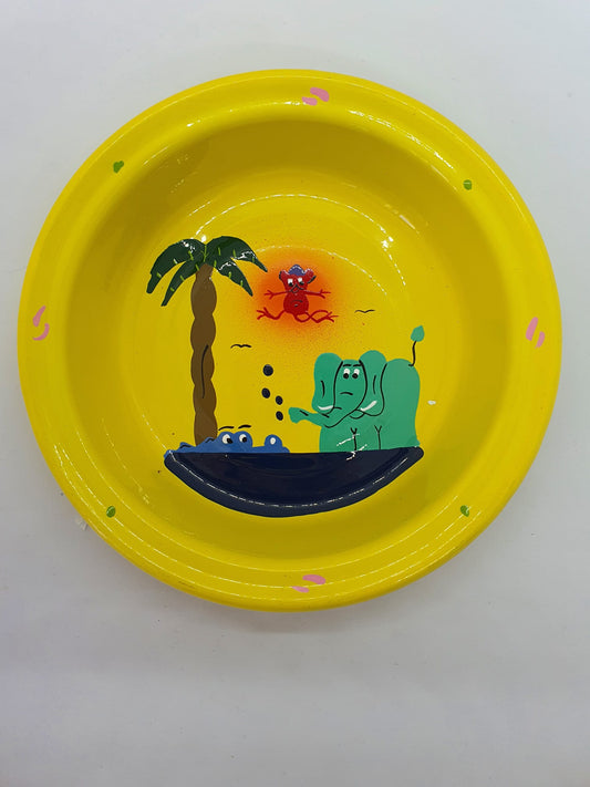 Enamel Bowl- Small- Yellow