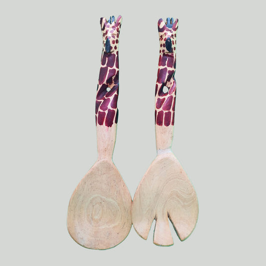 Giraffe Salad Servers