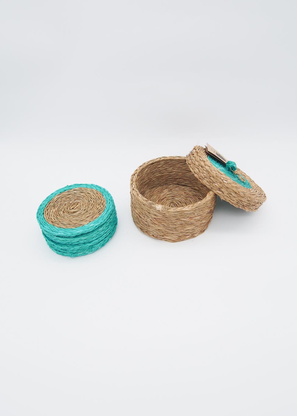 Coaster Set- Turquoise