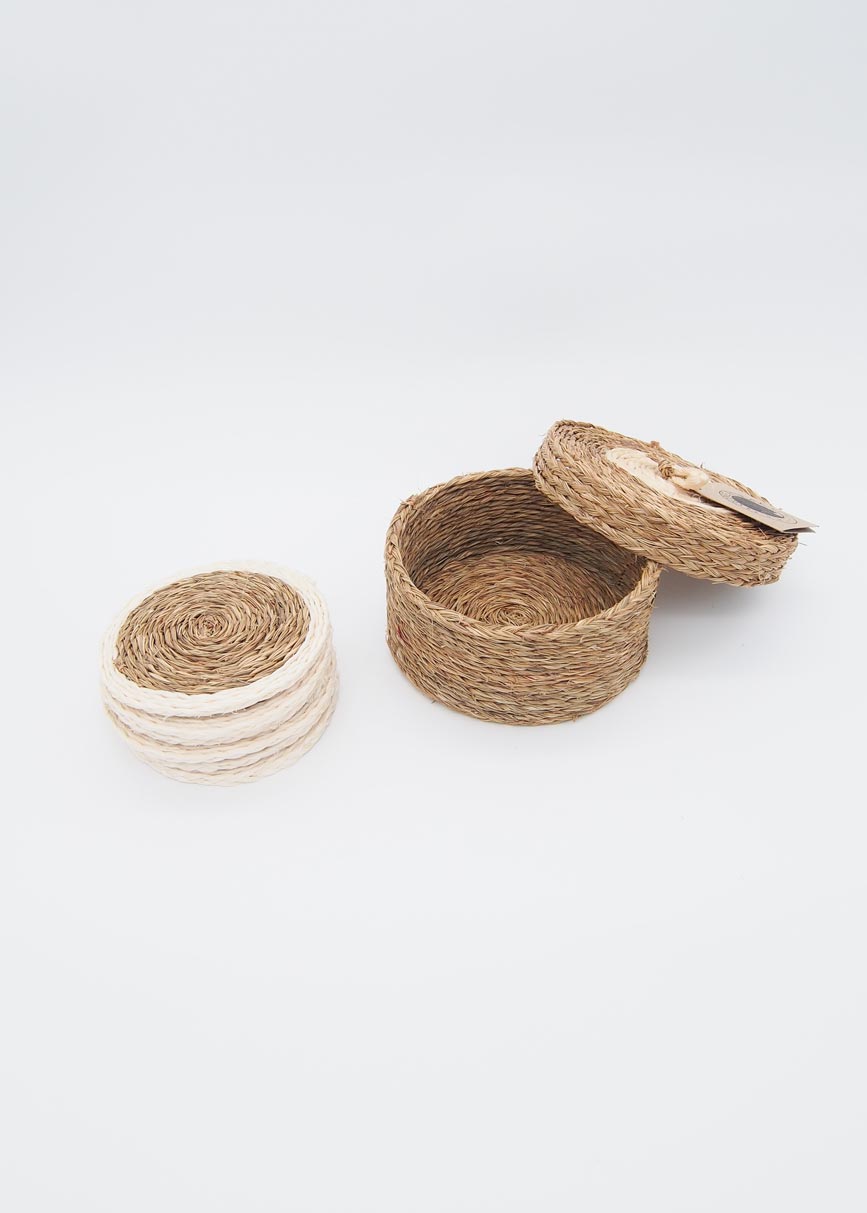 Coaster Set- White