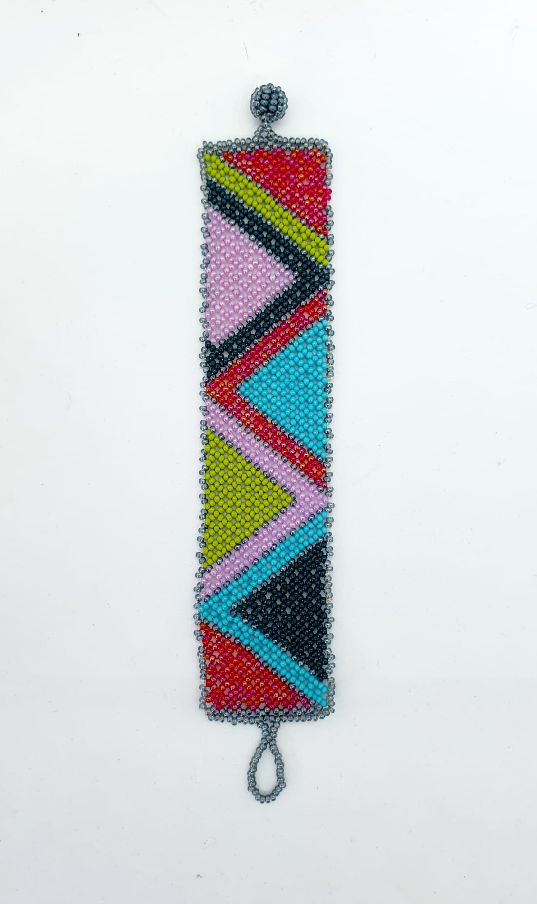Juju Beadwork- Beaded Flat Bracelet B