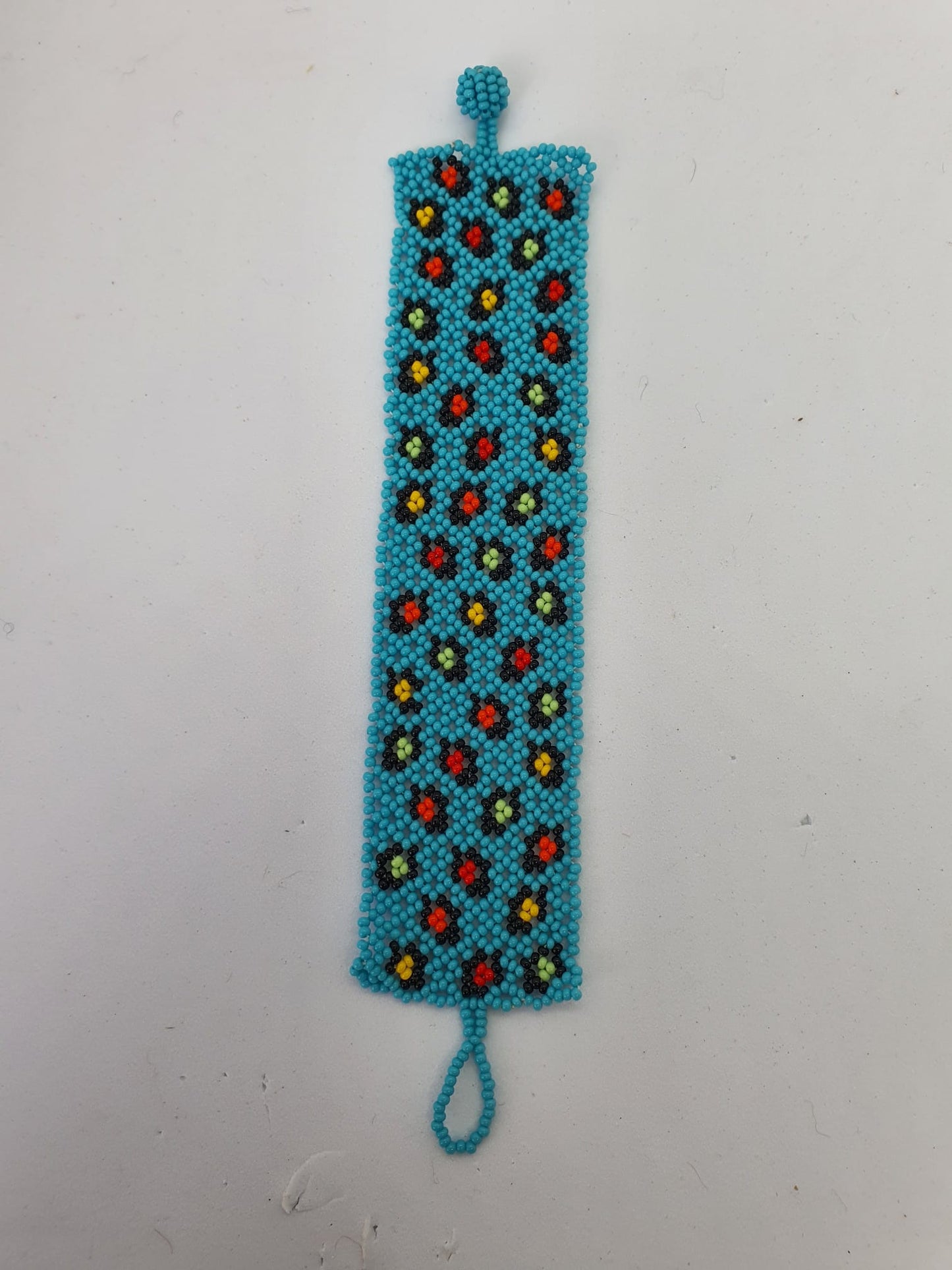 Juju Beadwork- Beaded Flat Bracelet F