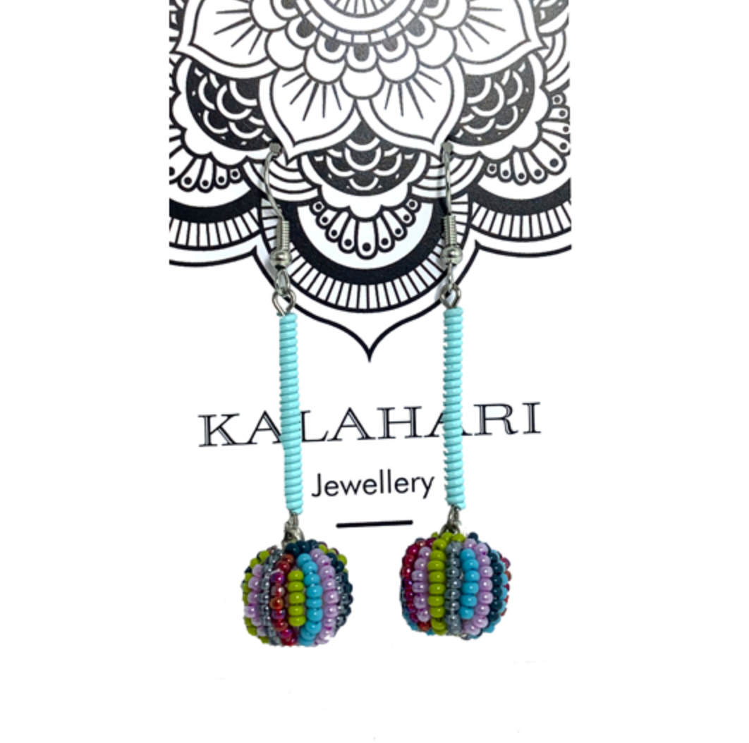Juju Beadwork- Candy- Drop Earrings