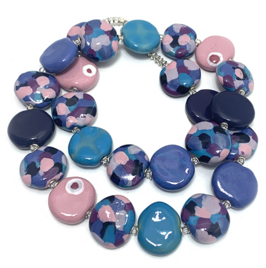 Kazuri Beads- Smartie- Hannah- 22 Inch