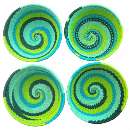 Telephone Wire Bowls- Medium Spring Bowl- 12 cm