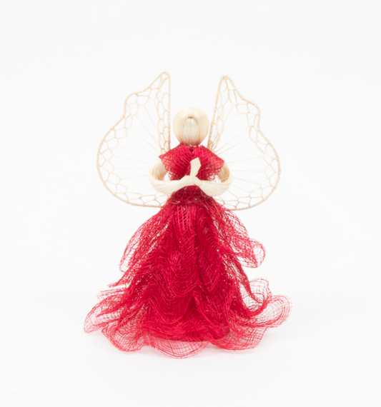 Cynthia Red Abaca Angel