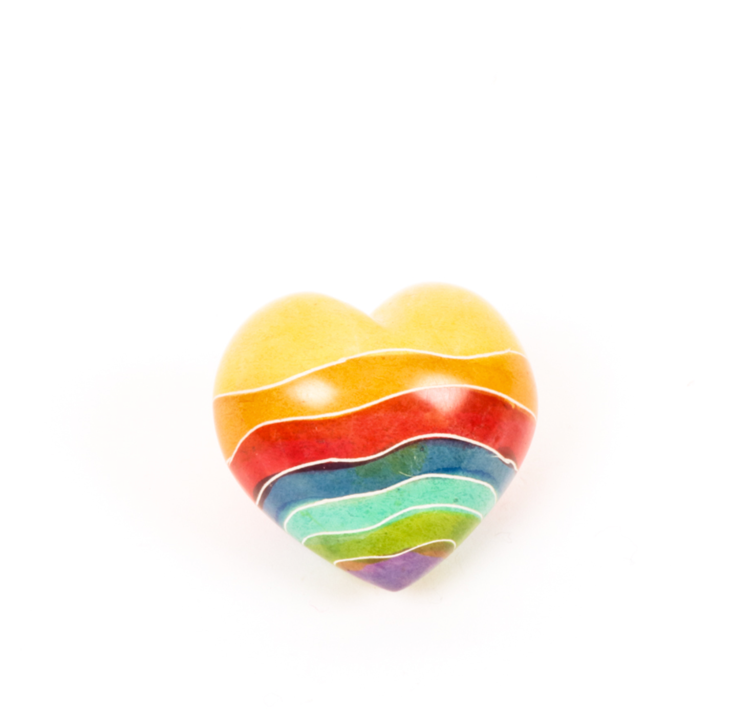 Rainbow Design Heart