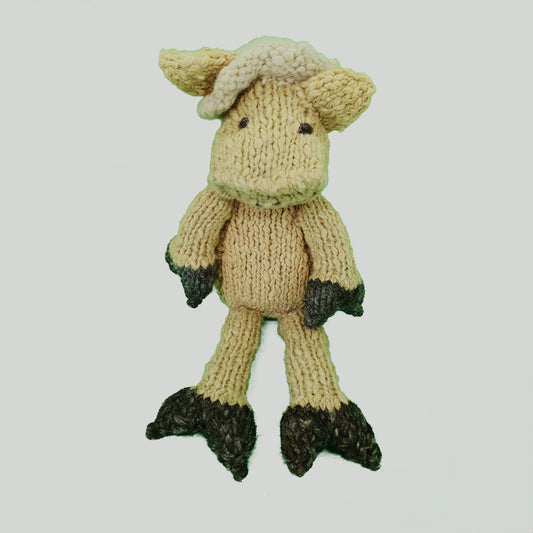 Kenana Knitters, Shamba Farm Pig- B