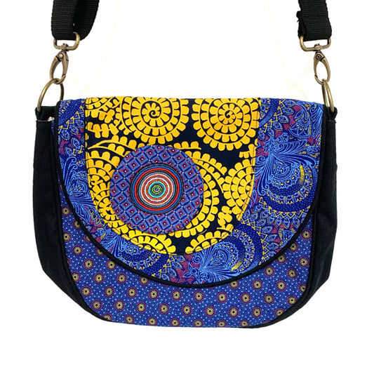 WATTLE SHWESHWE BROOCH BAG