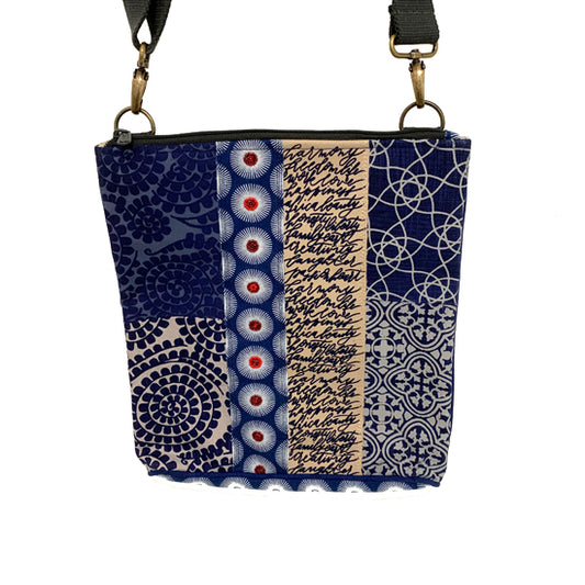 INDIGO SHWESHWE GRACE BAG