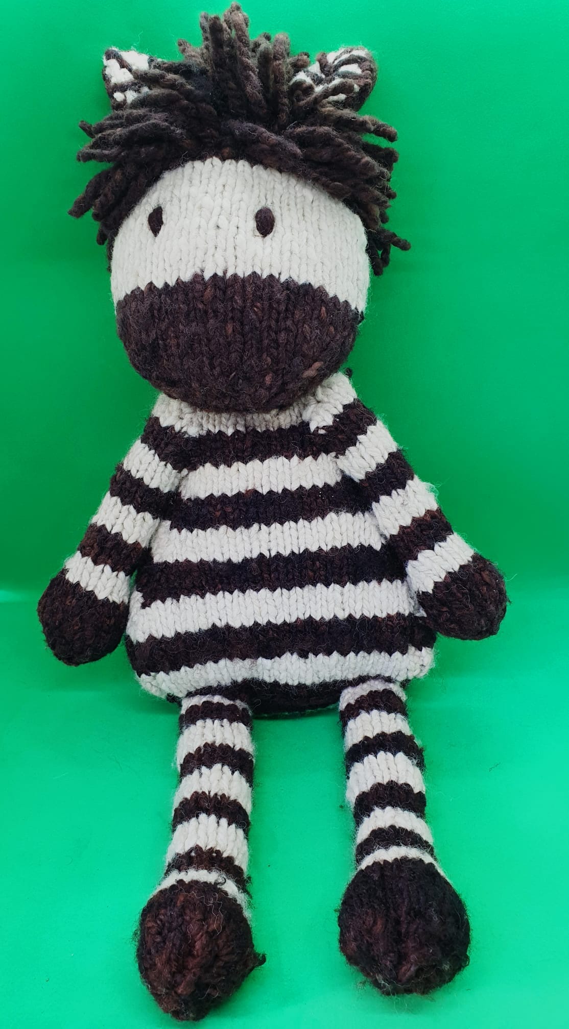 Kenana Knitters, Safari Zebra Medium