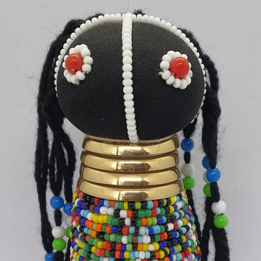 Ndebele Rasta Doll Large- Red