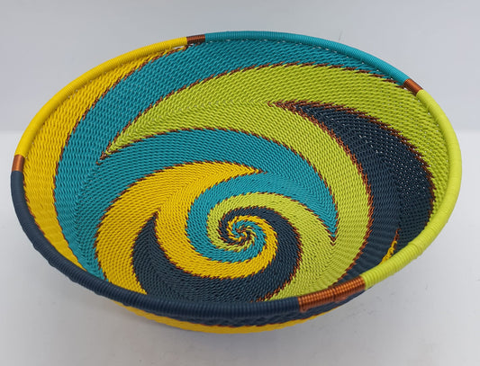 Telephone Wire Bowls- XL Coral Bowl- 17 cm