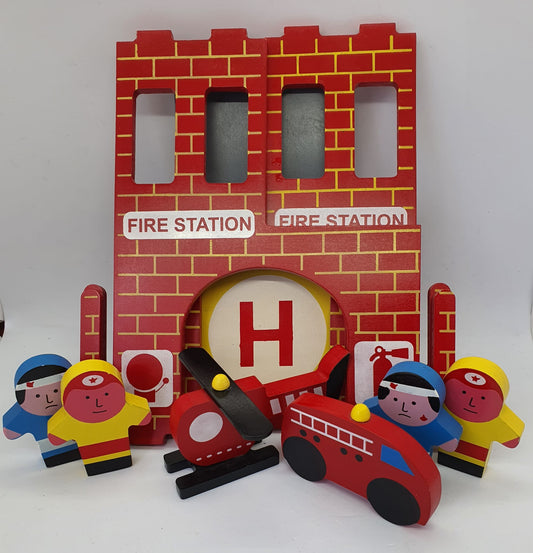 Wooden Fire Station